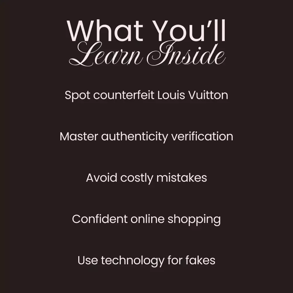How to Spot Fake Louis Vuitton Items: Your Essential Guide to Avoiding Counterfeits