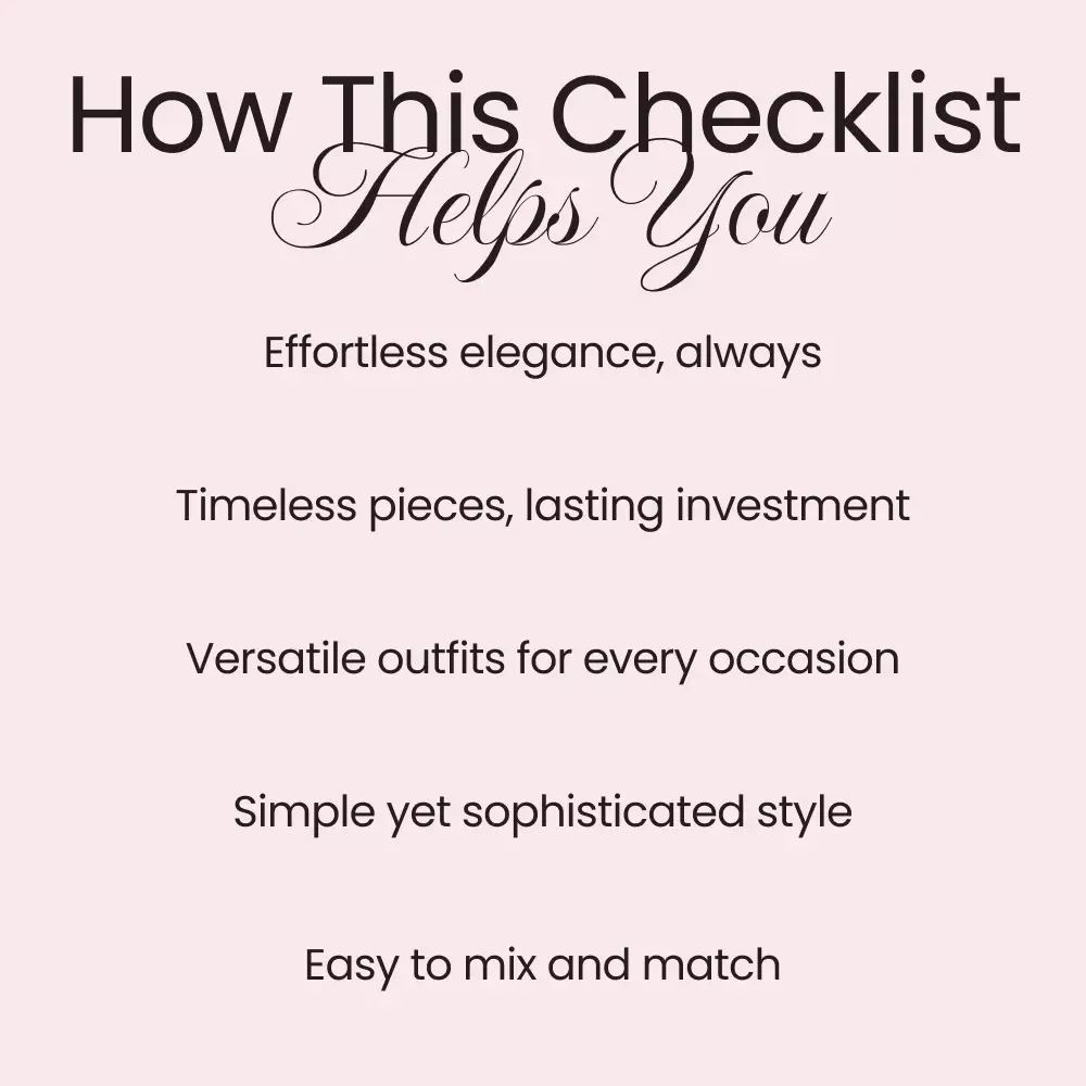 Chanel Capsule Wardrobe Essentials Checklist – Timeless Fashion Staples for Effortless Elegance