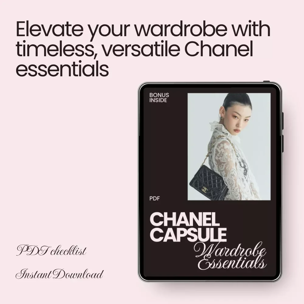 Chanel Capsule Wardrobe Essentials Checklist – Timeless Fashion Staples for Effortless Elegance