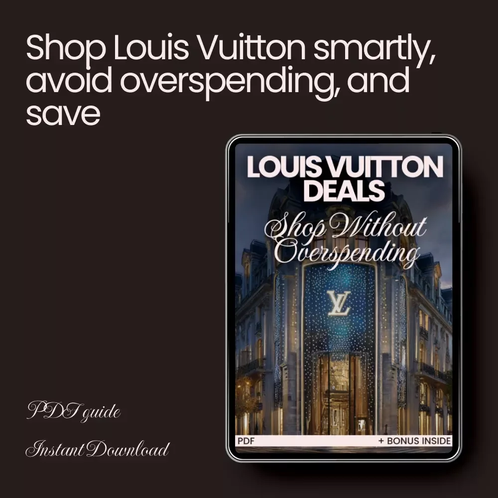 Louis Vuitton Deals: Shop Without Overspending - The Ultimate Guide to Buying Louis Vuitton Without Overpaying