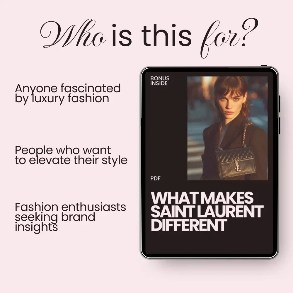 What Makes Saint Laurent Different: Discover the Secrets of Yves Saint Laurent’s Iconic Style and Legacy