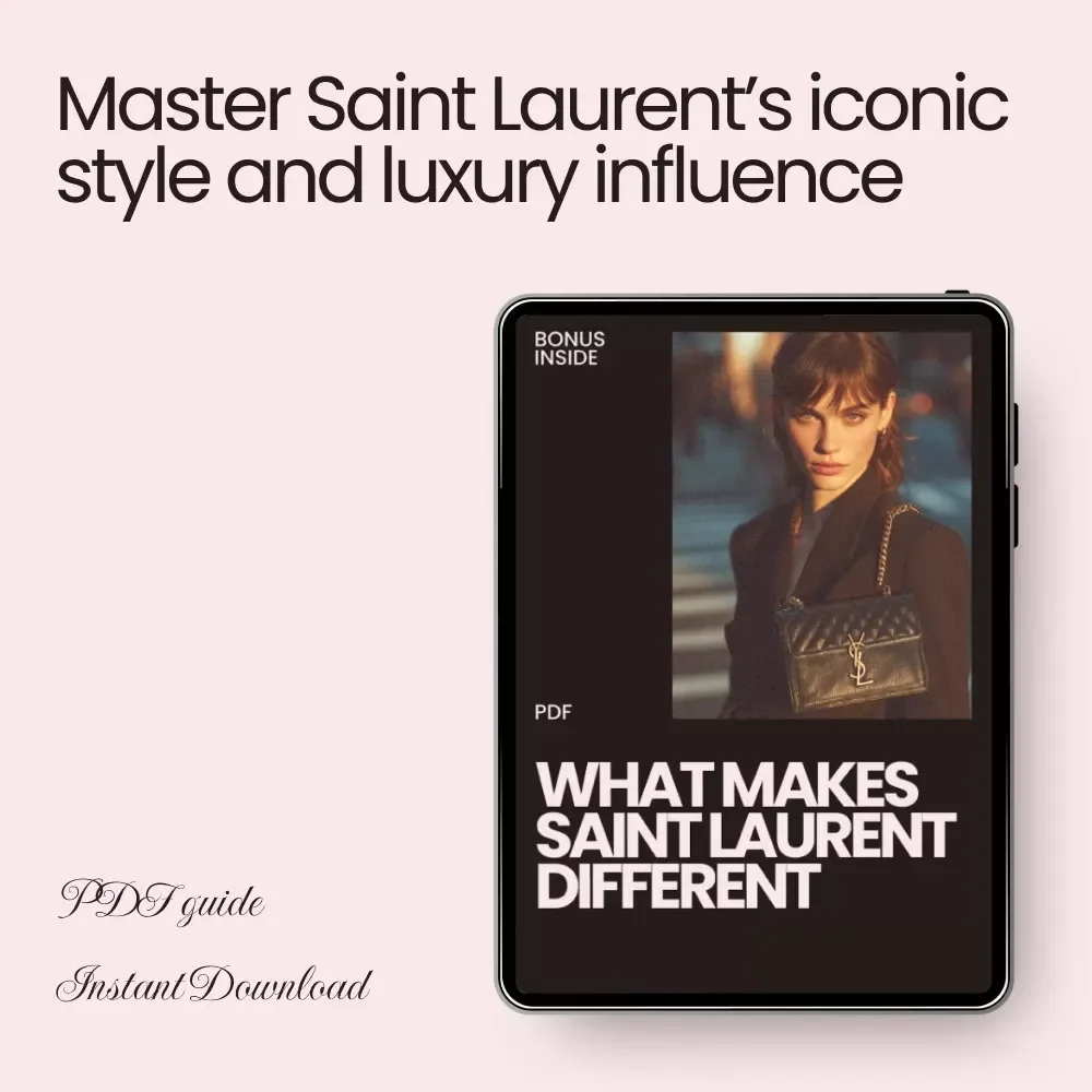 What Makes Saint Laurent Different: Discover the Secrets of Yves Saint Laurent’s Iconic Style and Legacy