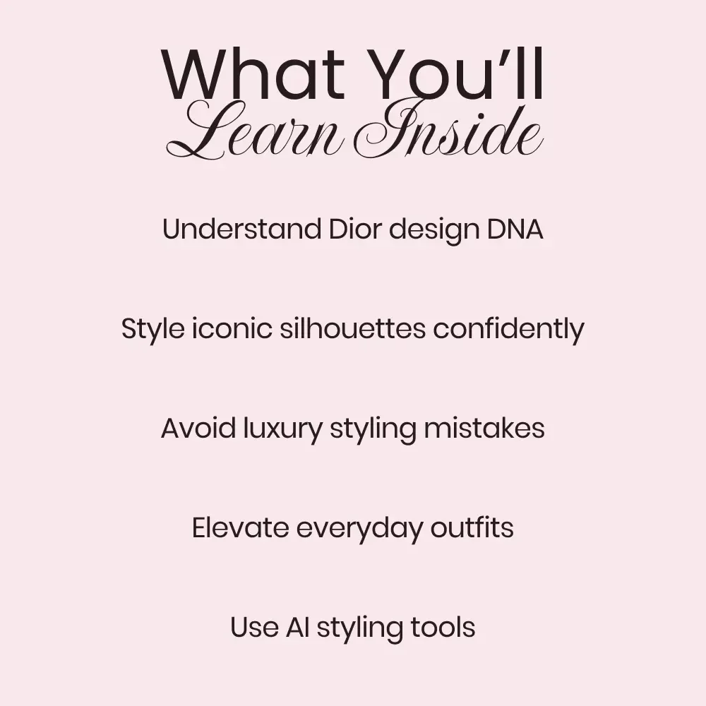 The Dior Signature: The Secrets of Timeless Elegance – Luxury Fashion Guide Explaining what makes dior style unique, Signature Silhouettes & Styling Secrets