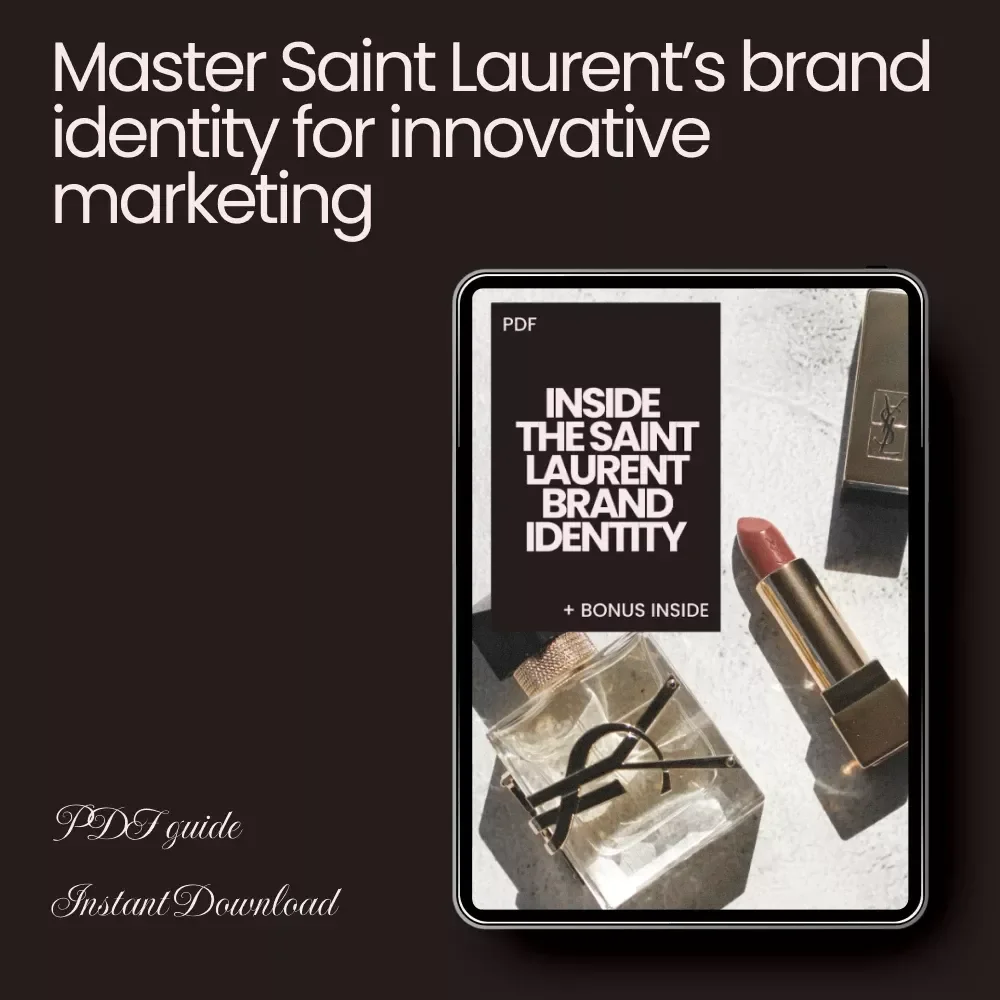 Inside the Saint Laurent Brand Identity: Unveiling the Power Behind the Iconic Fashion House