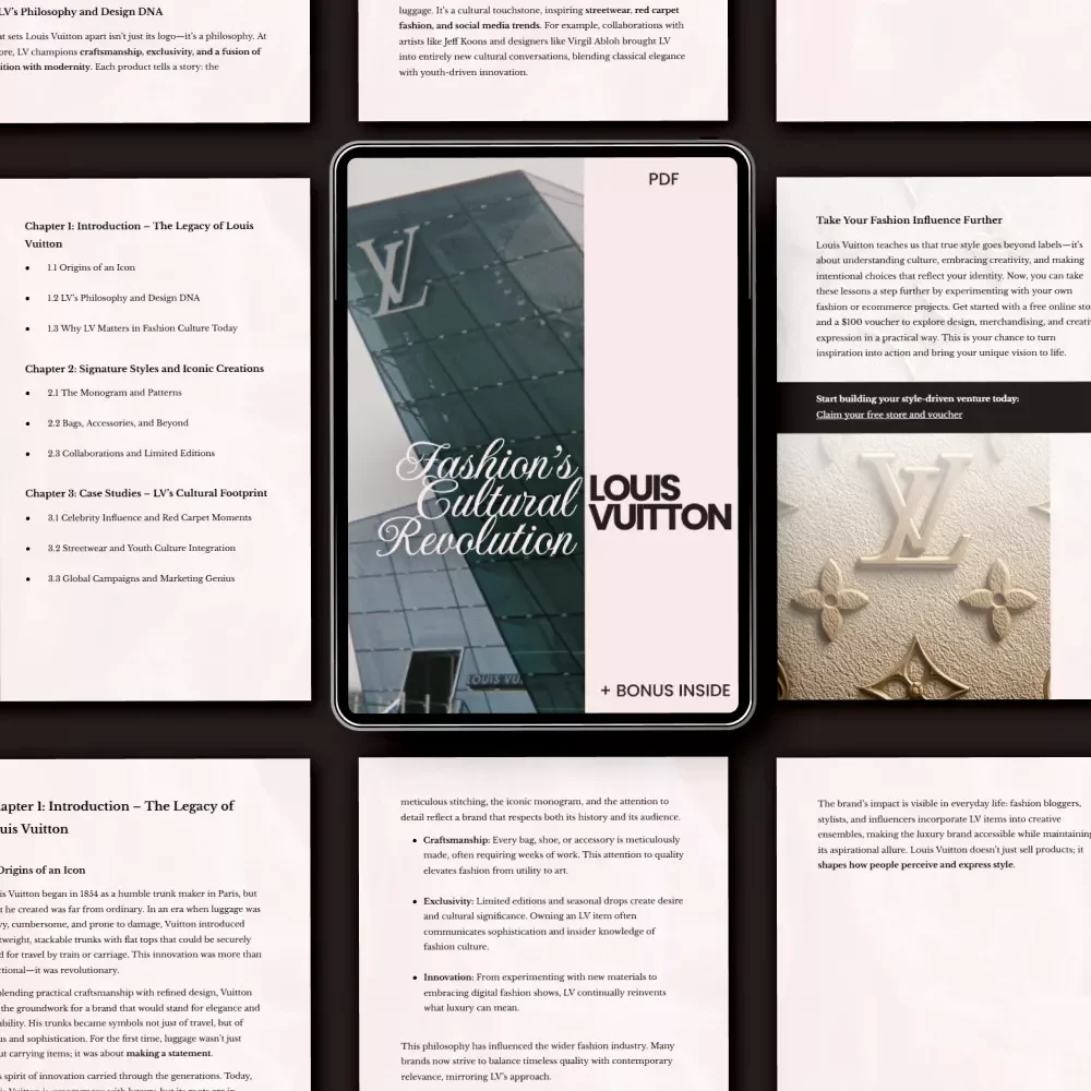 Louis Vuitton: Fashion's Cultural Revolution eBook - A Deep Dive into Louis Vuitton’s Influence on Fashion Culture