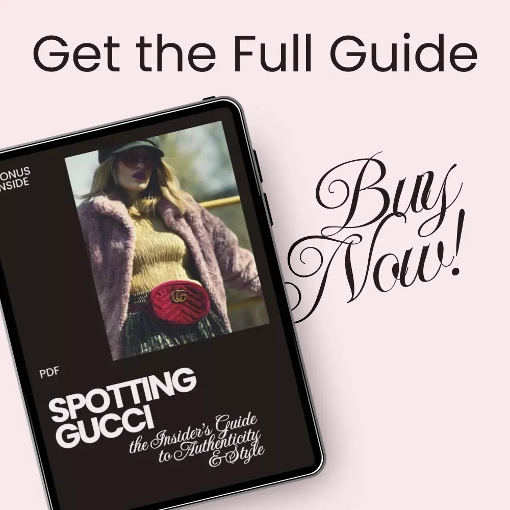 Spotting Gucci: The Insider’s Guide to Authenticity & Style – Gucci Brand Check eBook for Beginners & Collectors, Luxury Authentication Guide, Designer Bag Verification Digital Download