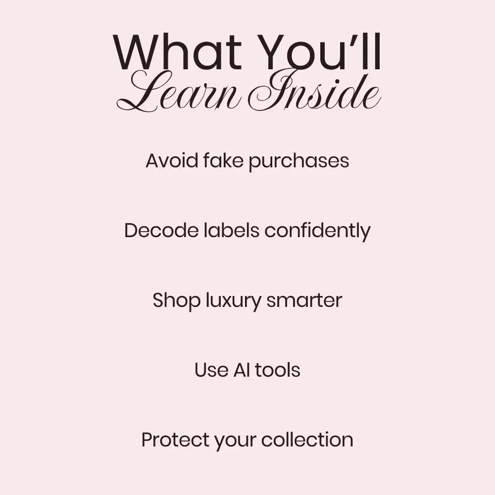 Spotting Gucci: The Insider’s Guide to Authenticity & Style – Gucci Brand Check eBook for Beginners & Collectors, Luxury Authentication Guide, Designer Bag Verification Digital Download