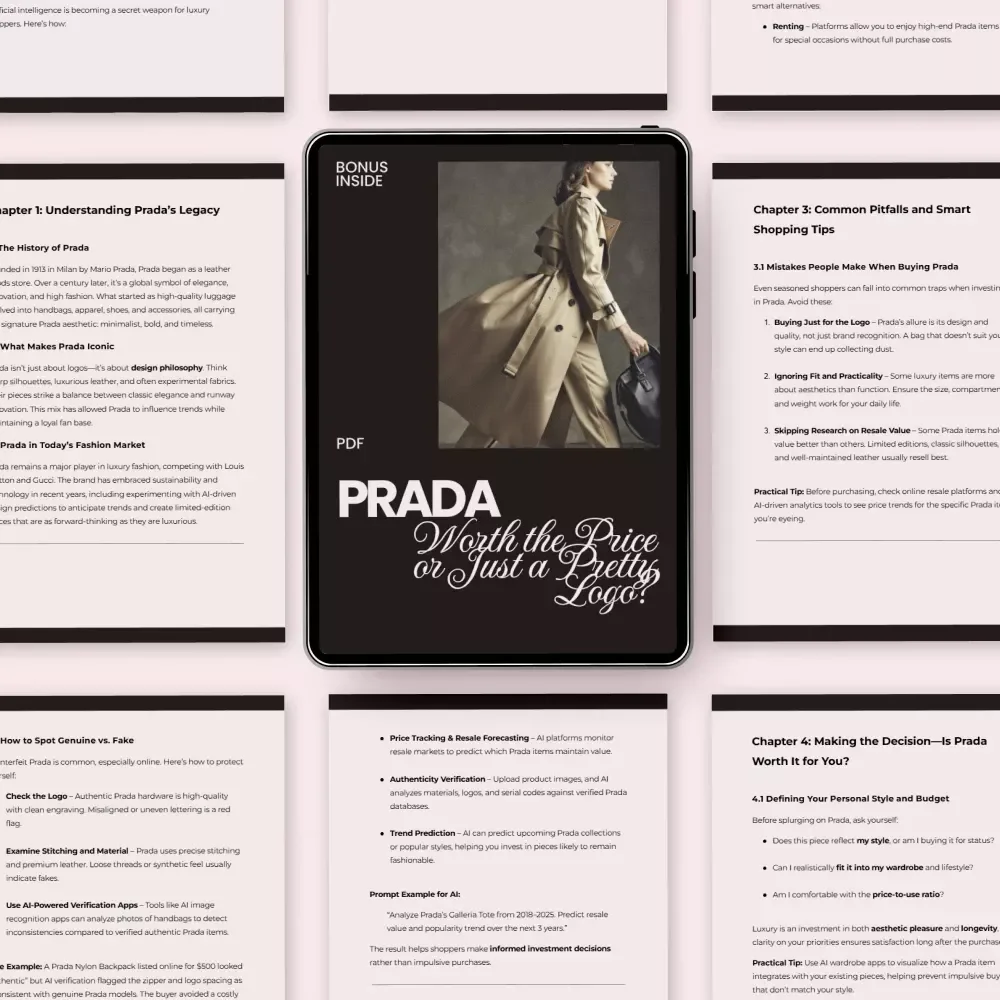 Prada: Worth the Price or Just a Pretty Logo? – The Ultimate Guide to Deciding Are Prada Items Worth It Before You Buy