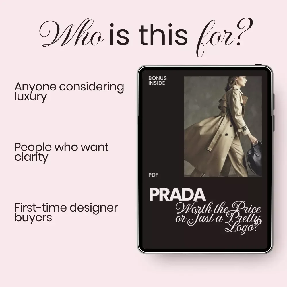 Prada: Worth the Price or Just a Pretty Logo? – The Ultimate Guide to Deciding Are Prada Items Worth It Before You Buy