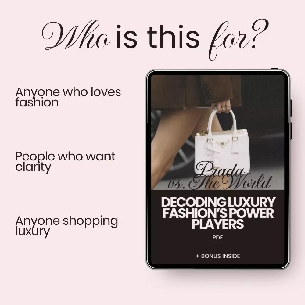 Prada vs. The World: Decoding Luxury Fashion’s Power Players – The Ultimate Guide to prada vs other luxury brands, Designer Brand Comparison & Smart Luxury Shopping