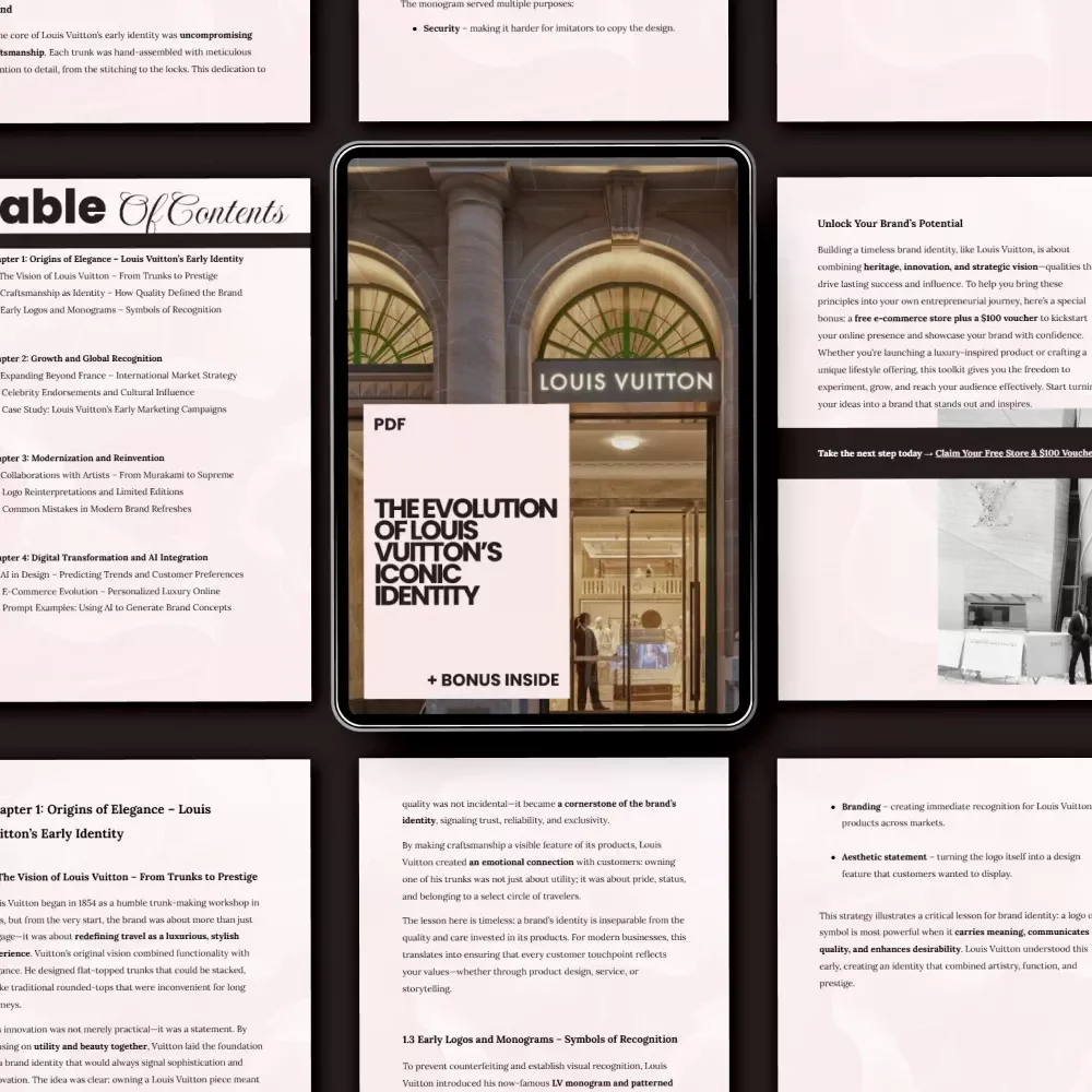 The Evolution of Louis Vuitton’s Iconic Identity - eBook on the Louis Vuitton Brand Identity Evolution