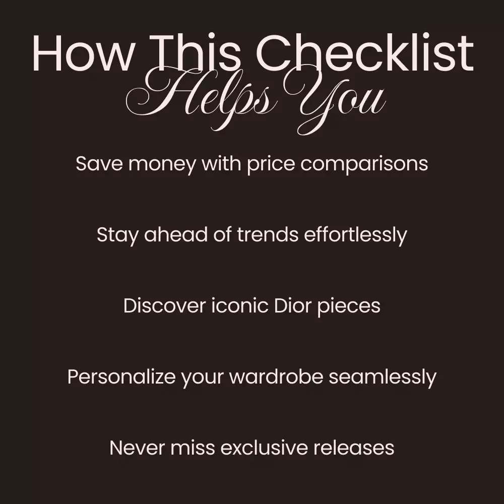 AI Prompts Checklist for Dior Shopping Tips - The Ultimate Guide to Smarter Dior Shopping