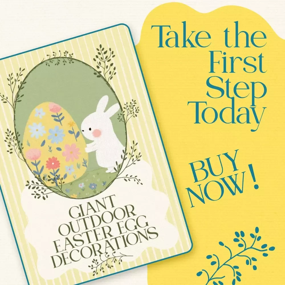 Giant Outdoor Easter Egg Decorations Checklist – Perfect for Show-Stopping Spring Displays