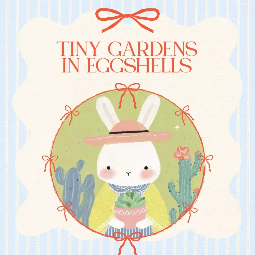 Tiny Gardens in Eggshells: A Complete Guide to Egg Shell Succulent Planters