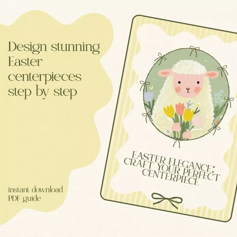 Easter Elegance: Craft Your Perfect Centerpiece – Easter Centerpiece Step by Step Guide for DIY Spring Table Decor & Floral Arrangements