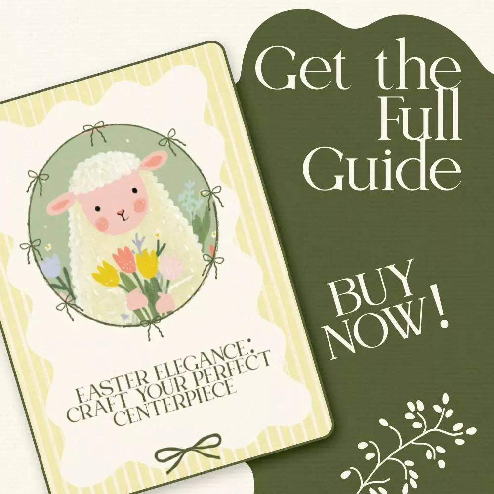 Easter Elegance: Craft Your Perfect Centerpiece – Easter Centerpiece Step by Step Guide for DIY Spring Table Decor & Floral Arrangements