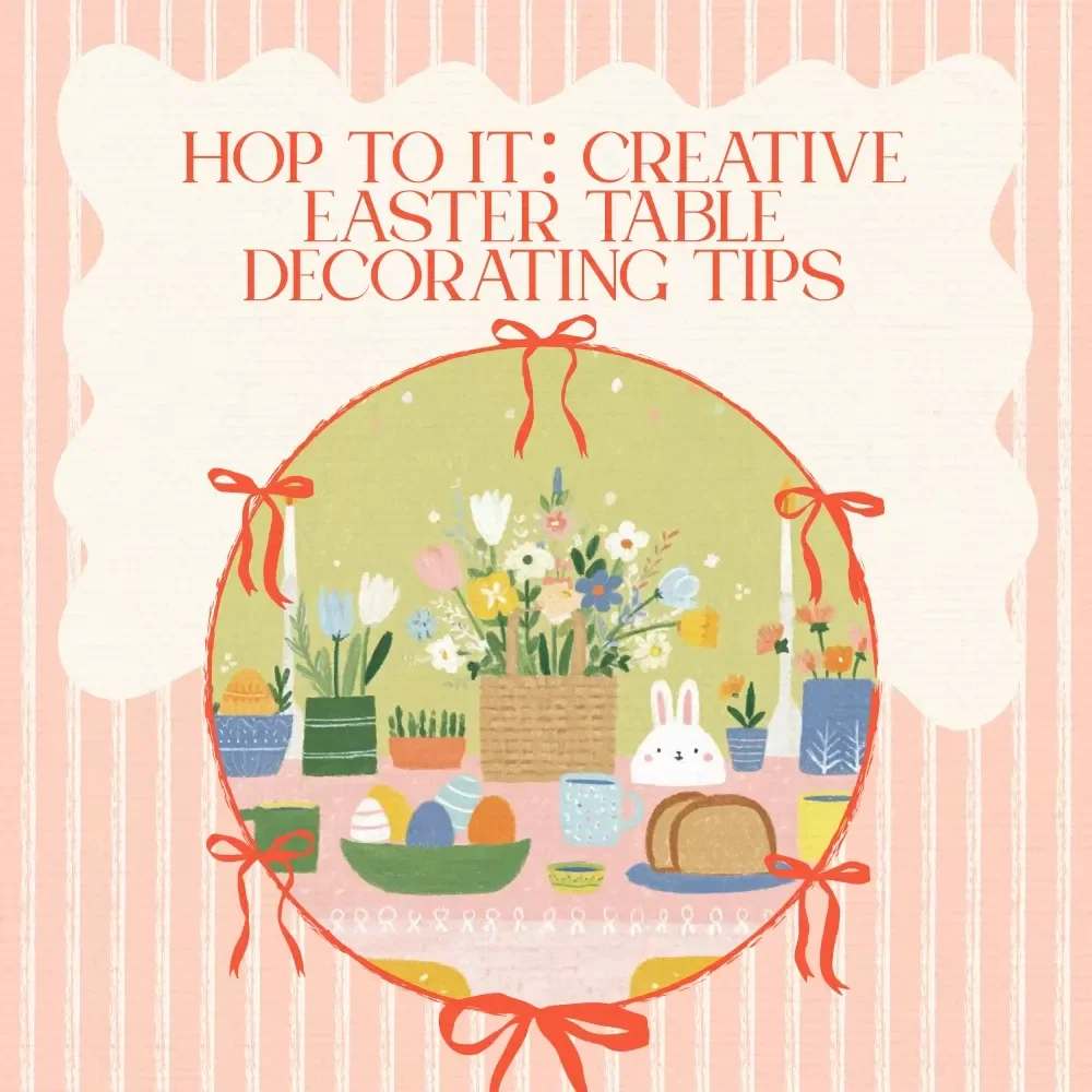 Hop to It: Creative Easter Table Decorating Tips – Easter Table Decorating Tips eBook, DIY Spring Tablescape Guide, Holiday Hosting Checklist Digital Download