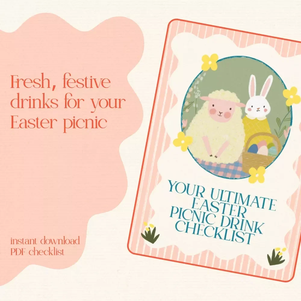 Your Ultimate Easter Picnic Drink Checklist – Printable Easter Picnic Drink Ideas Guide for Spring Party Planning & Refreshing Outdoor Gatherings