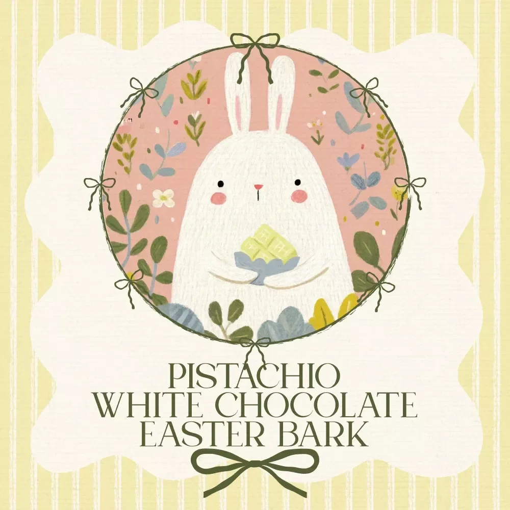 Pistachio White Chocolate Easter Bark Checklist - Create Your Delicious Festive Treat