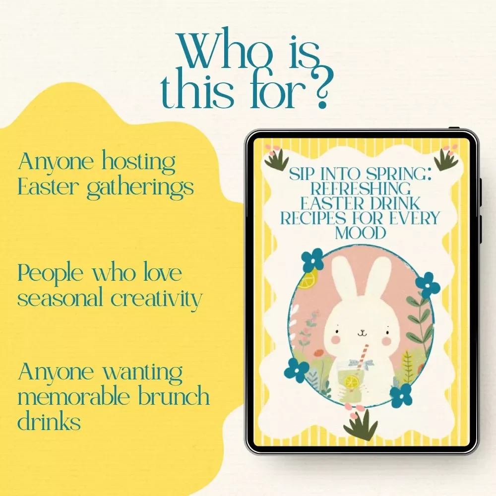 Sip Into Spring: Refreshing Easter Drink Recipes for Every Mood – Festive easter spring drink recipes eBook for Brunch, Parties & DIY Drink Stations