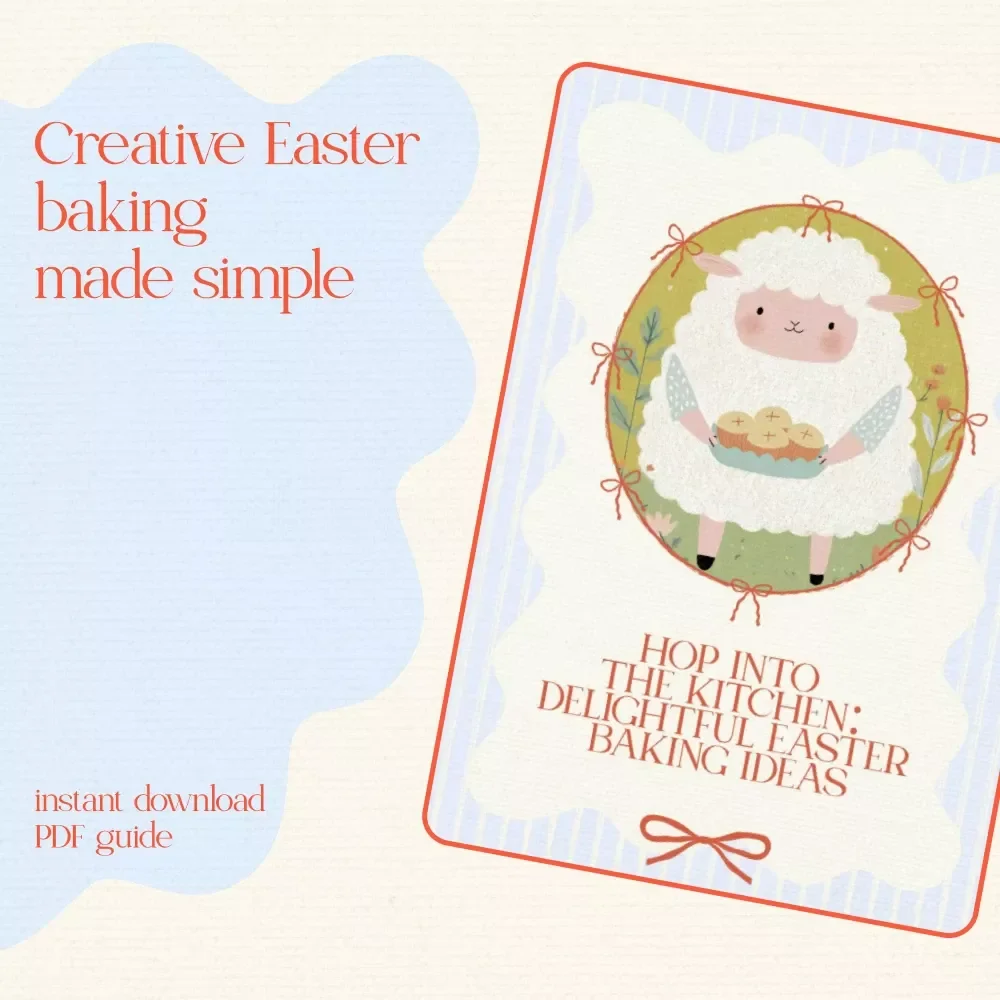 Hop into the Kitchen: Delightful Easter Baking Ideas – Easter Baking Ideas eBook, Sweet & Savory Holiday Recipes, Family Baking Guide Digital Download