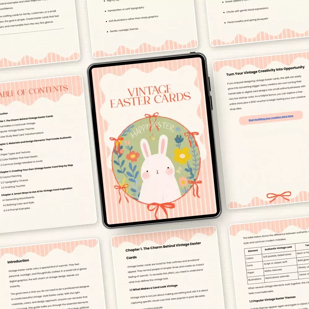Vintage Easter Cards Guide: Creative Ideas for Stunning Vintage Style Easter Cards