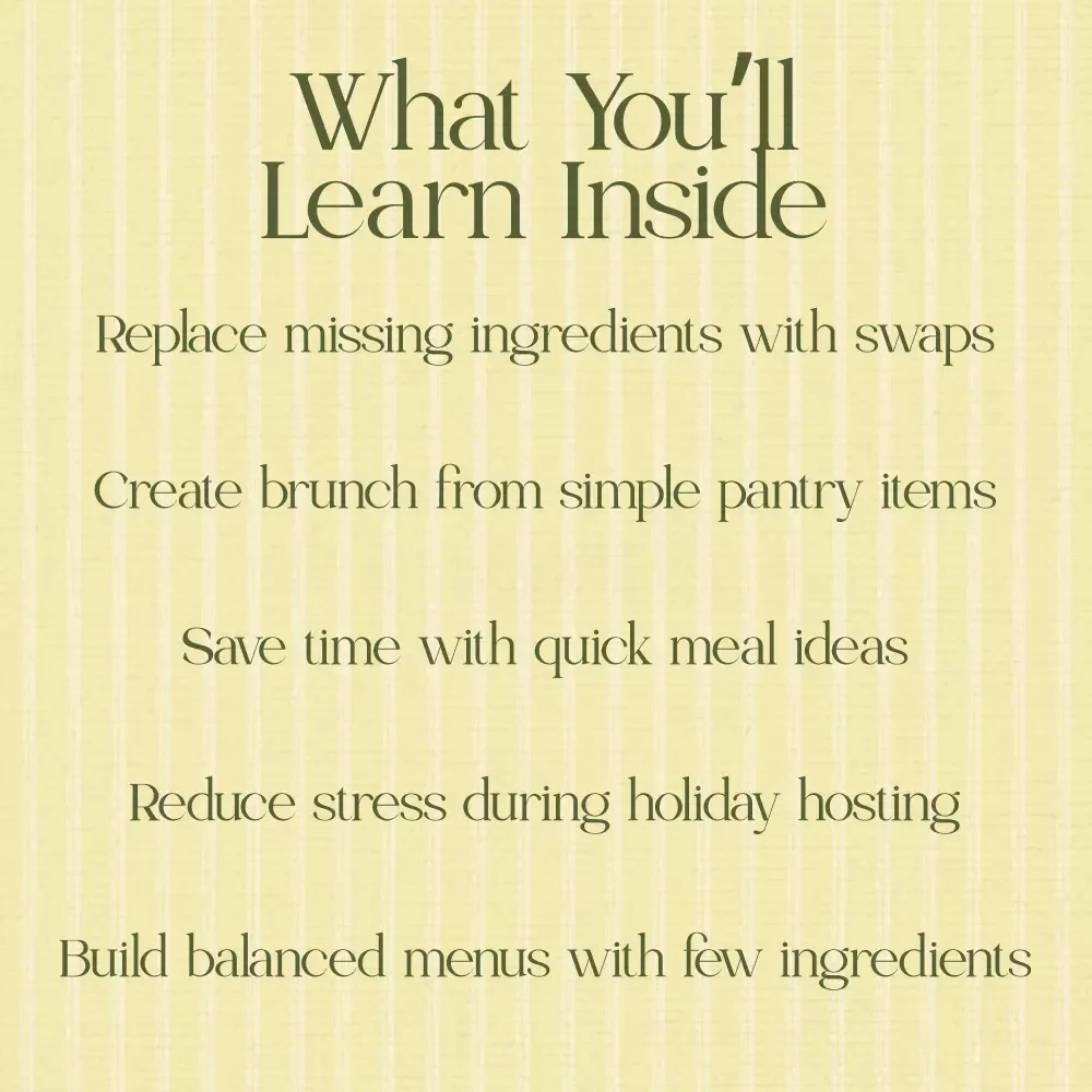 Emergency Easter Brunch Substitute Ideas – Quick & Creative Last-Minute Brunch Solutions Guide
