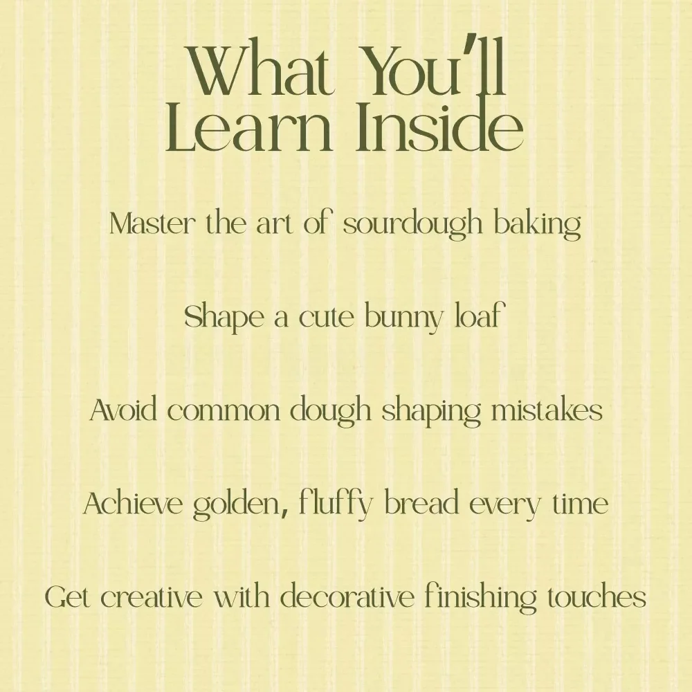 Charming Bunny Shaped Sourdough Bread Tutorial: Step-by-Step Guide for Beginners and Experts