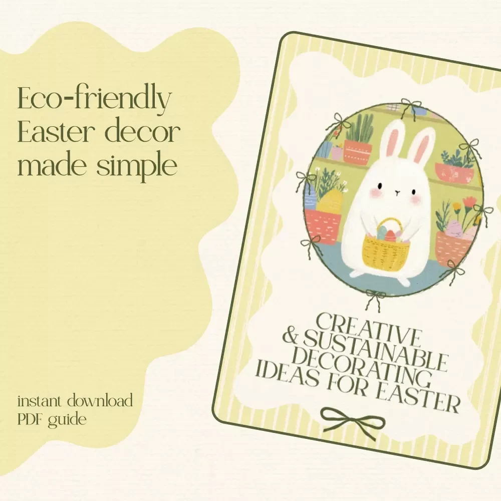 Creative & Sustainable Decorating Ideas for Easter – A Complete Guide to Sustainable Easter Decorating Ideas, DIY Eco-Friendly Crafts & Stylish Green Home Styling