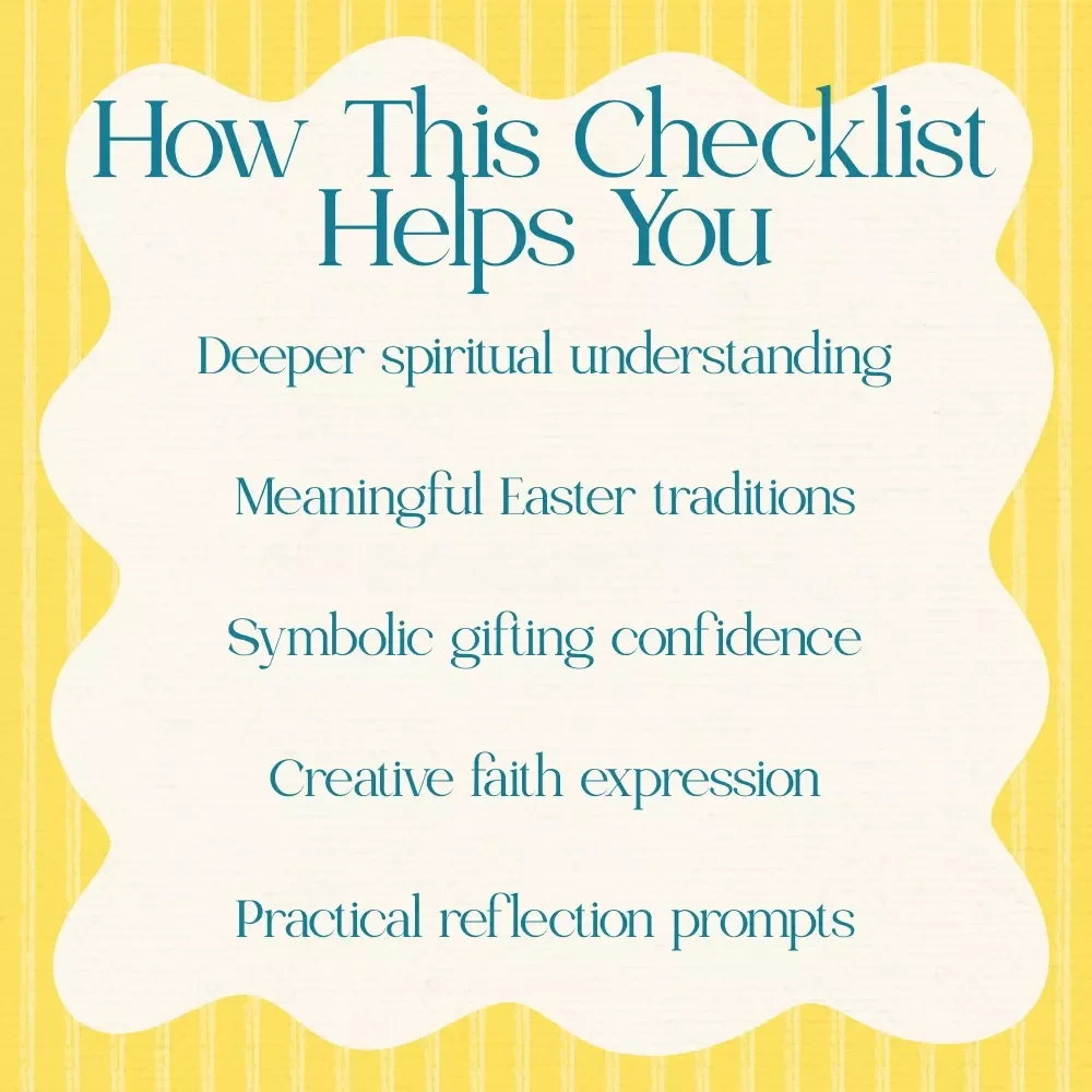 White Easter Lily Checklist – Meaning of the White Easter Lily Guide, Christian Easter Symbolism Printable, Resurrection & Renewal Reflection Digital Download