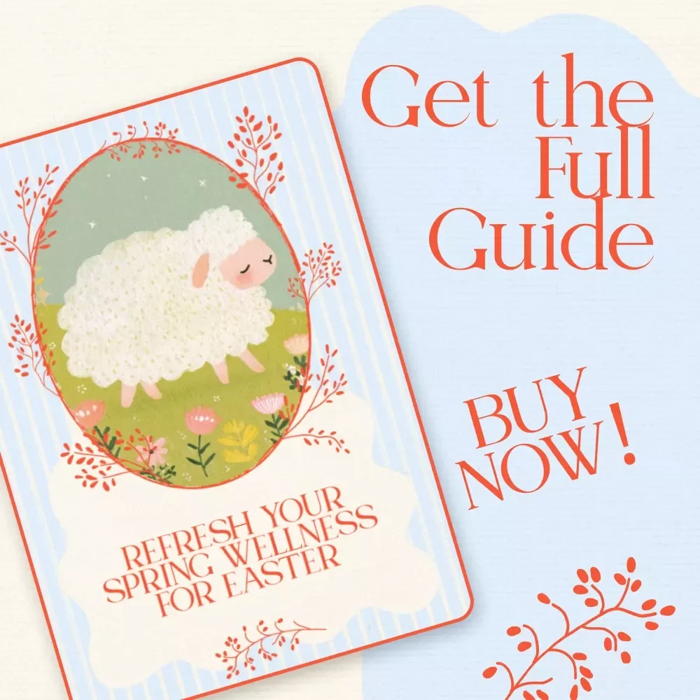 Refresh Your Spring Wellness for Easter Guide - Digital Download for Your Easter Wellness Routine