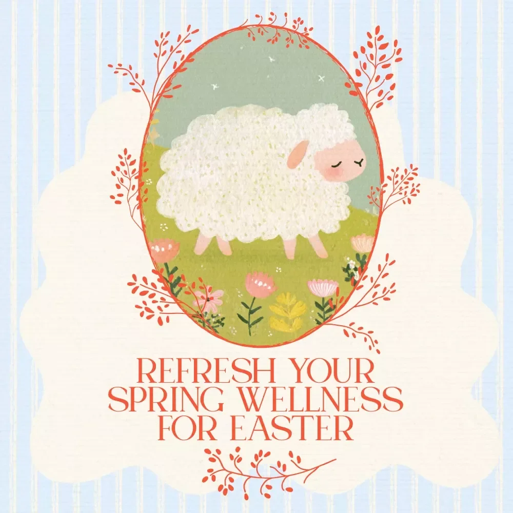 Refresh Your Spring Wellness for Easter Guide - Digital Download for Your Easter Wellness Routine