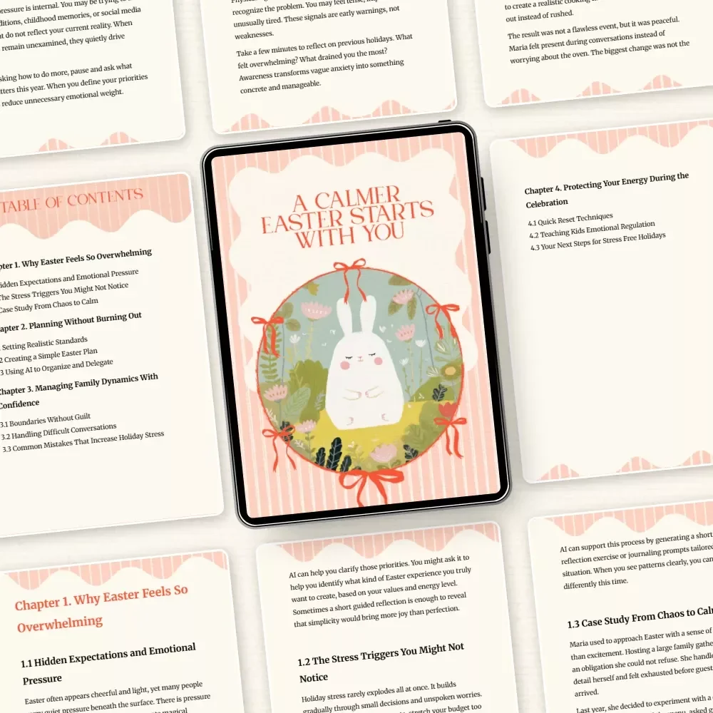A Calmer Easter Starts With You: A Stress-Free Guide to Managing Easter Holiday Stress