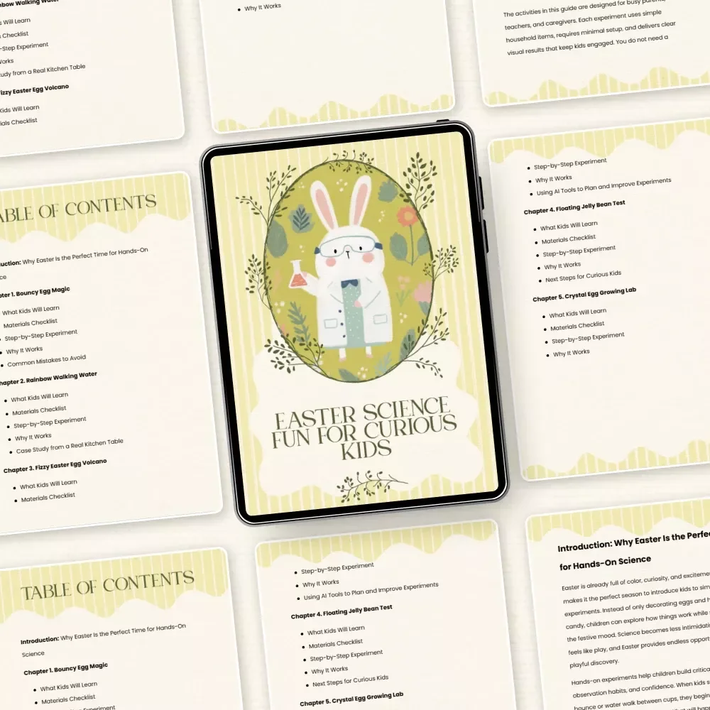 Easter Science Fun for Curious Kids: Simple Easter Science Experiments for Kids