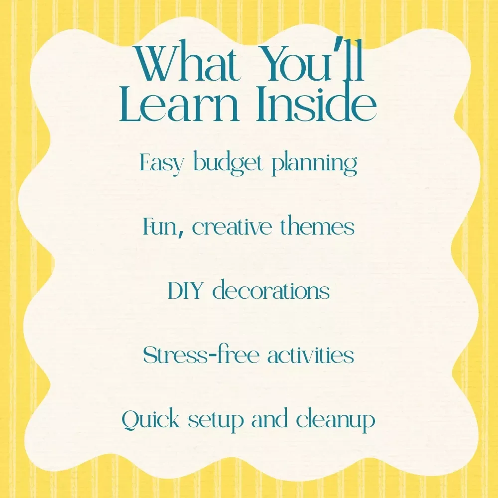 Easter Magic Without the Big Price Tag: How to Throw a Kids Easter Party on a Budget - eBook Guide