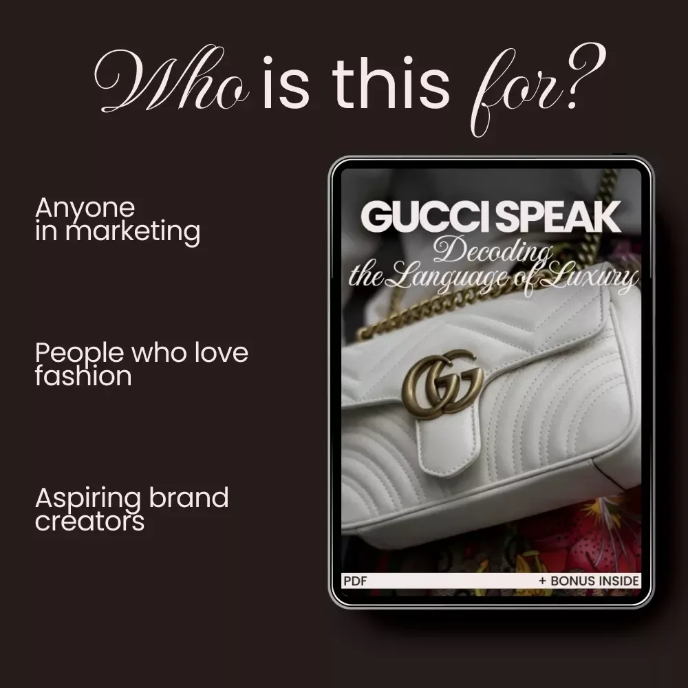 Gucci Speak: Decoding the Language of Luxury - Guide to How Gucci Communicates Its Style