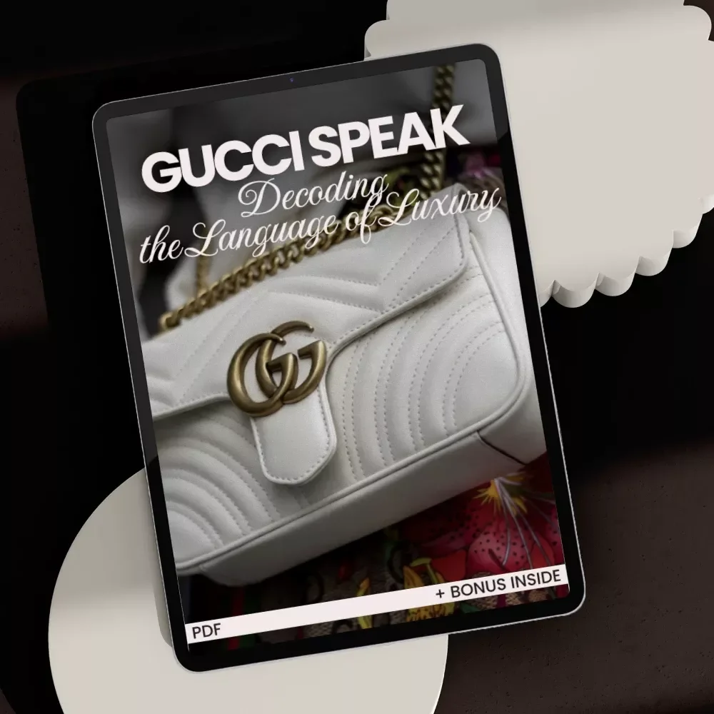 Gucci Speak: Decoding the Language of Luxury - Guide to How Gucci Communicates Its Style