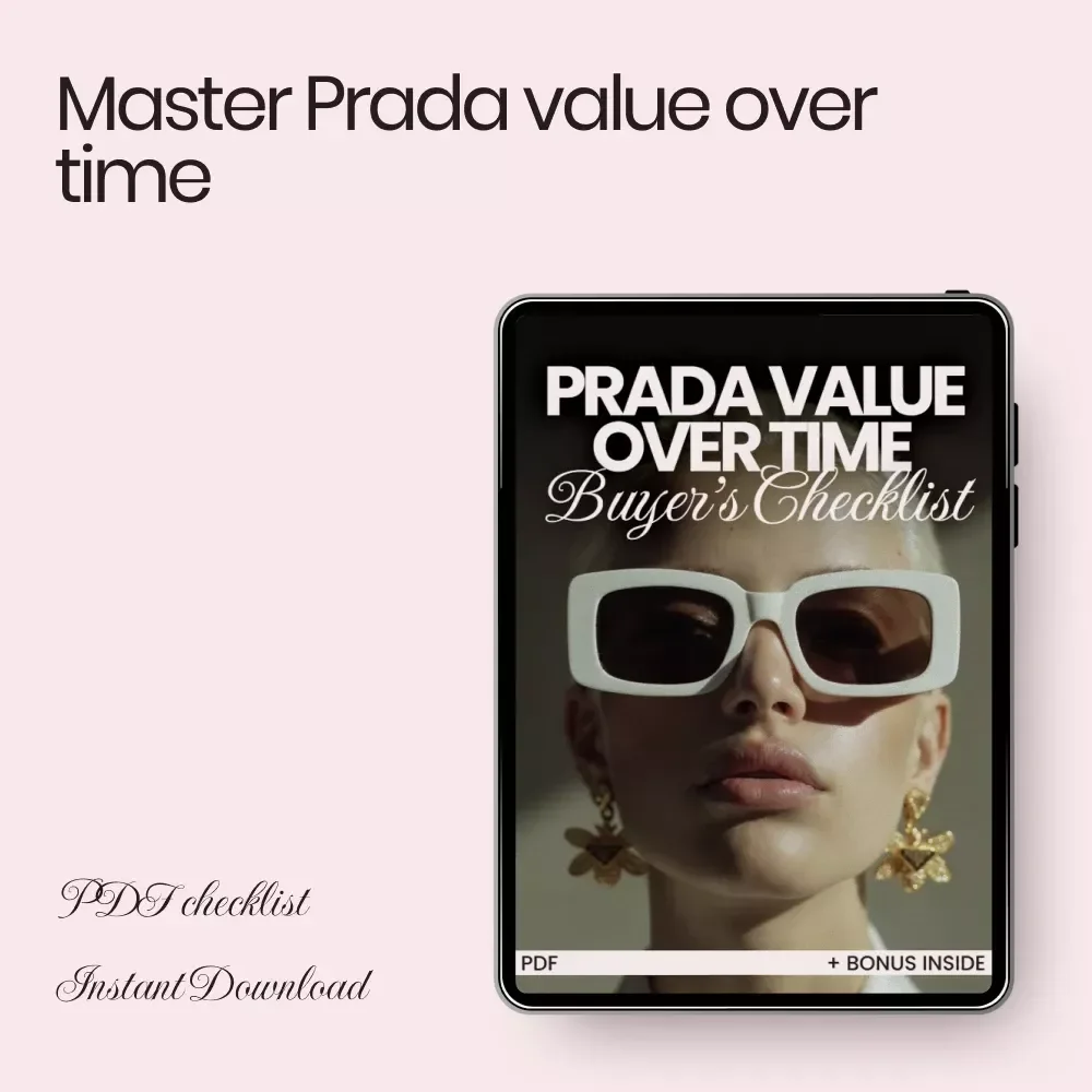 Prada Value Over Time: Buyer’s Checklist – Luxury Investment Guide for Smart Collectors, Prada Value Over Time Resale & Appreciation Tracker