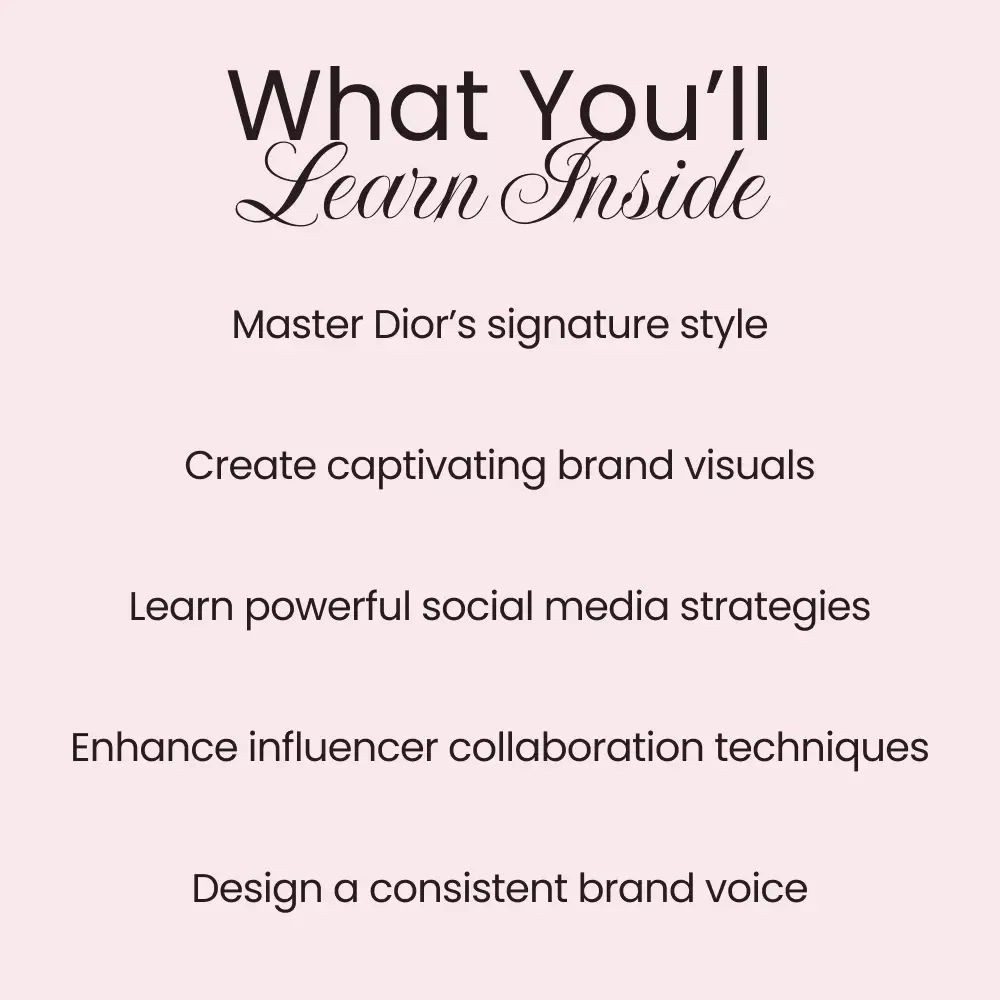 Defining Elegance: The Dior Identity for Modern Women Guide - Unlock Dior’s Signature Brand & Style