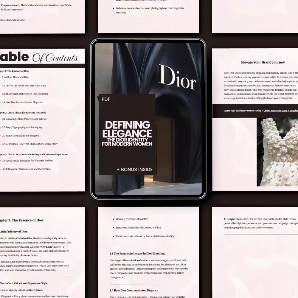 Defining Elegance: The Dior Identity for Modern Women Guide - Unlock Dior’s Signature Brand & Style