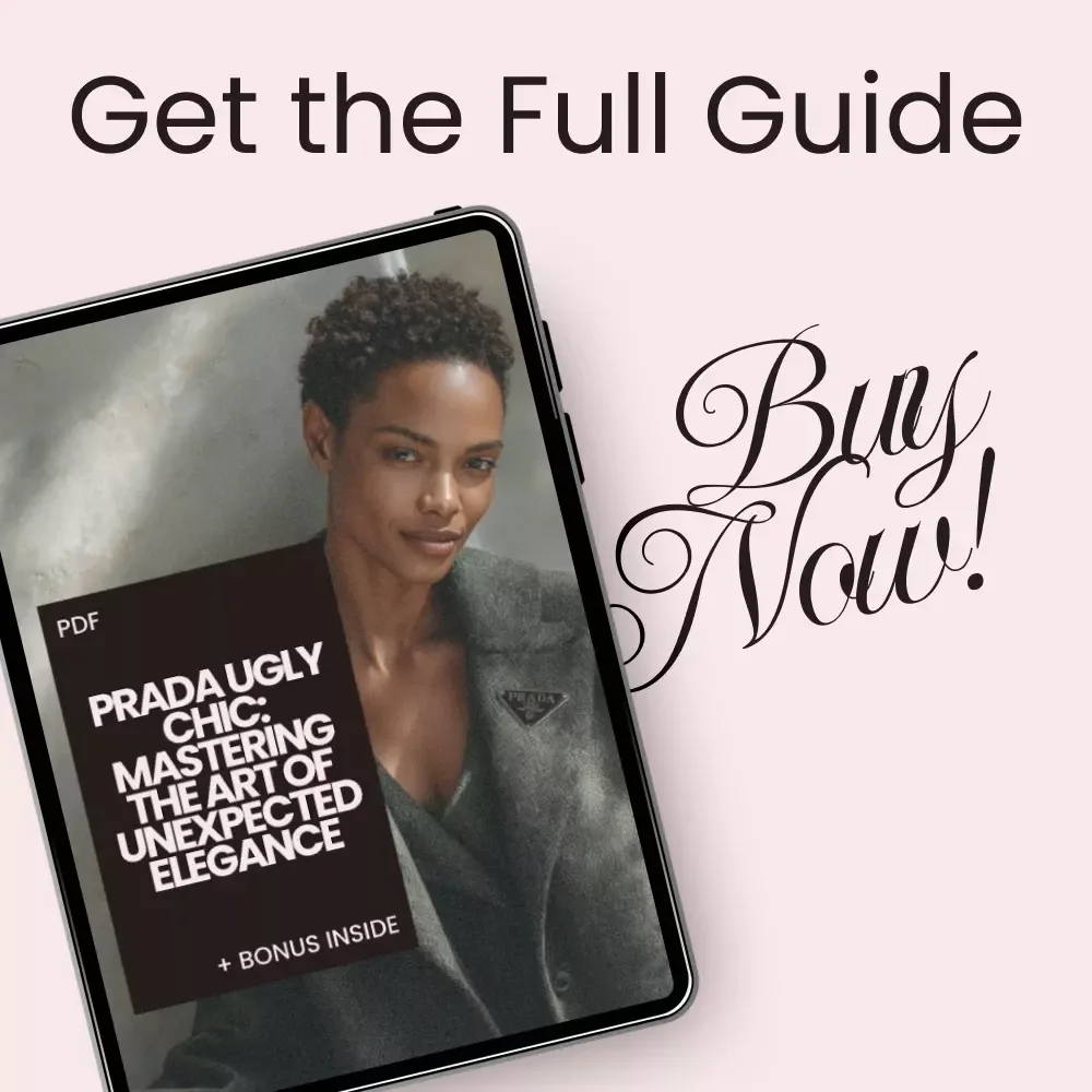 Prada Ugly Chic: Mastering the Art of Unexpected Elegance – The Ultimate prada ugly chic style guide for Bold, Effortless Statement Fashion