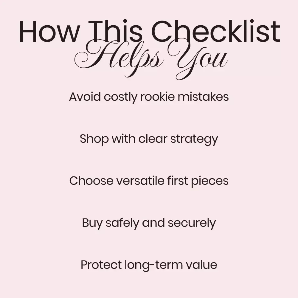 Start Your Hermès Journey the Smart Way – Beginner Checklist & hermès shopping tips for beginners Digital Download Guide