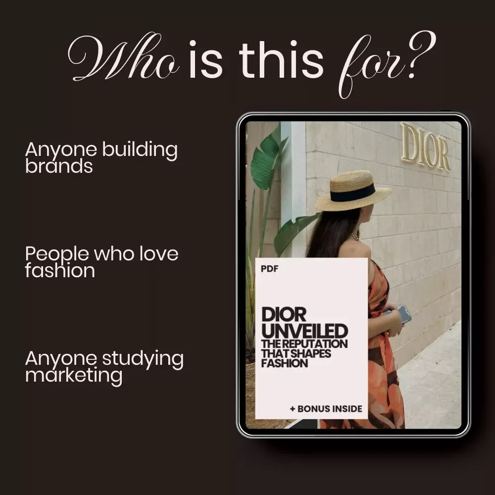 Dior Unveiled: The Reputation That Shapes Fashion – Insider Guide to Dior Reputation in Fashion, Luxury Branding & Influence Strategy eBook