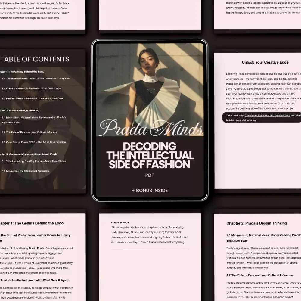Prada Minds: Decoding the Intellectual Side of Fashion – prada intellectual side explained Digital Guide for Conceptual Fashion Lovers & Creative Thinkers