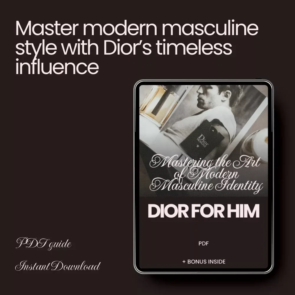 Dior for Him: Mastering the Art of Modern Masculine Identity - Ultimate Guide to Dior Men’s Brand Identity