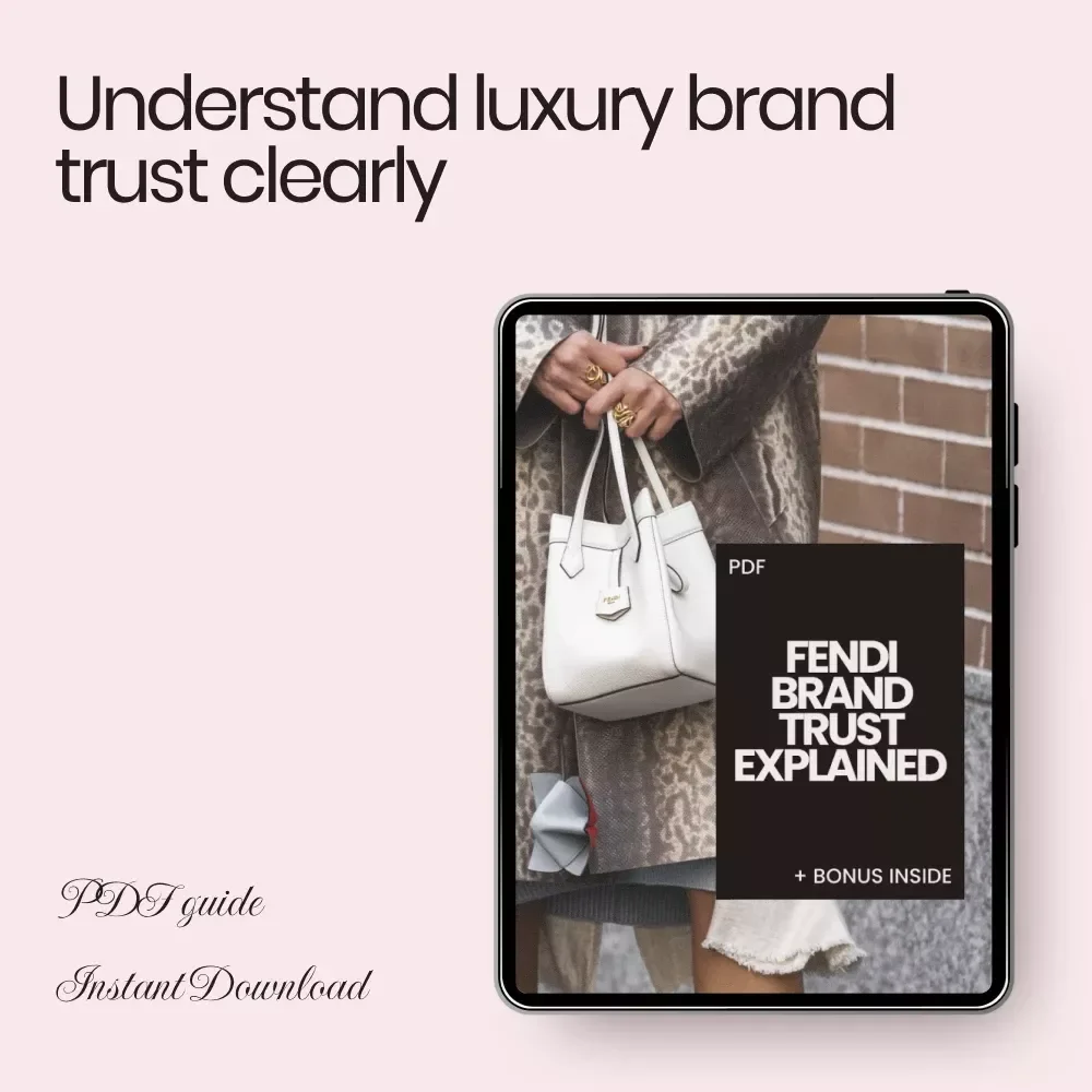 Fendi Brand Trust Explained – Luxury Brand Credibility Guide, Fendi Brand Trust Explained eBook for Fashion Students, Resellers & Luxury Shoppers