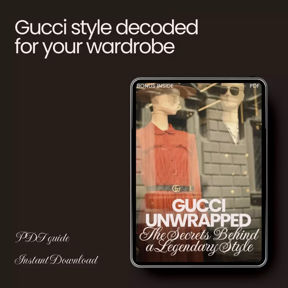 Gucci Unwrapped: The Secrets Behind a Legendary Style - Ultimate eBook Guide to Gucci's Unique Fashion Identity