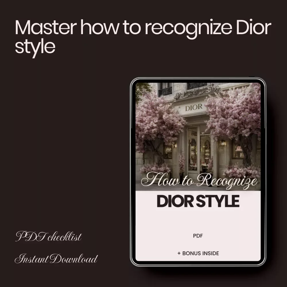 How to Recognize Dior Style – Printable Luxury Fashion Checklist | how to recognize dior style Guide for Authentic Designer Aesthetic & Timeless Elegance