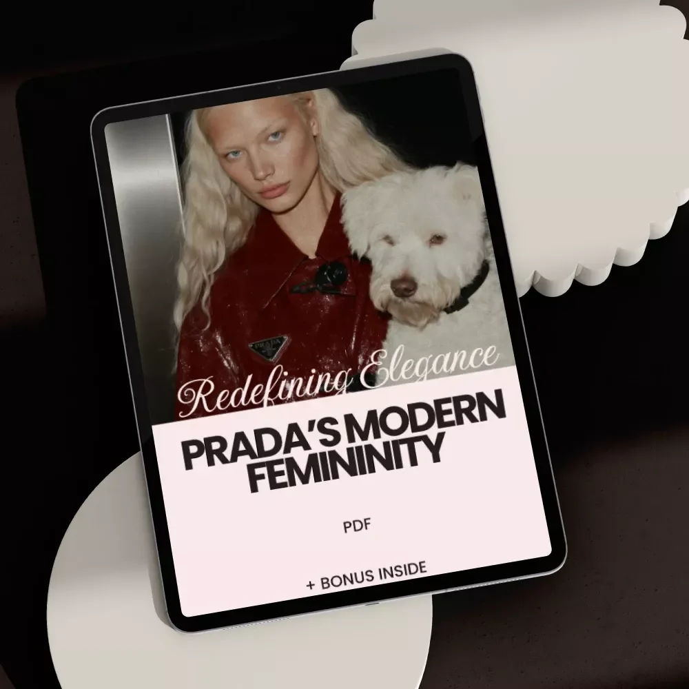 Redefining Elegance: Prada’s Modern Femininity – The Ultimate Guide to the prada femininity concept today | Fashion Analysis eBook & Style Checklist