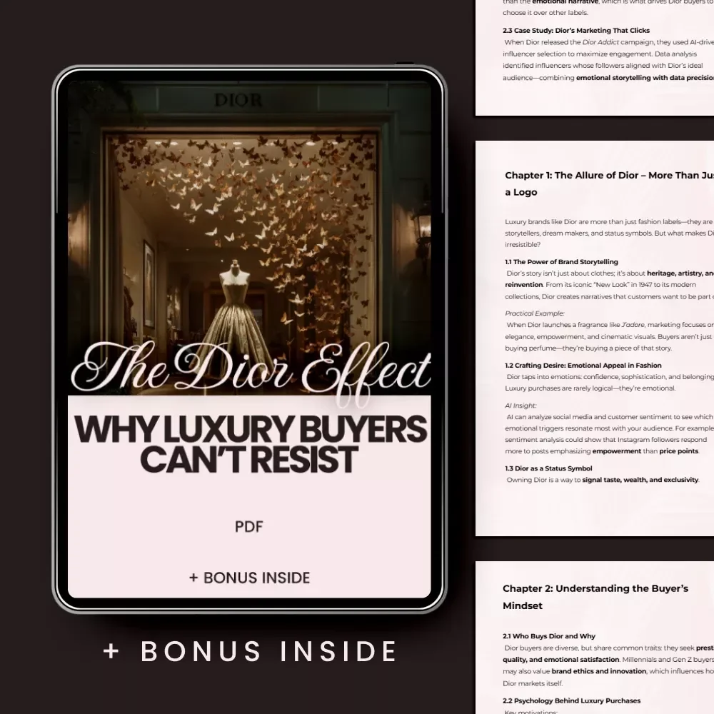 The Dior Effect: Why Luxury Buyers Can’t Resist – A Comprehensive Guide to Dior’s Irresistible Appeal